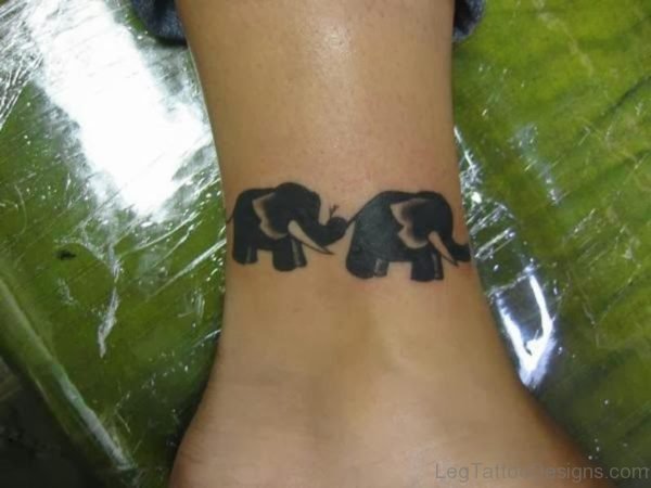 34 Unique Elephant Tattoos On Leg